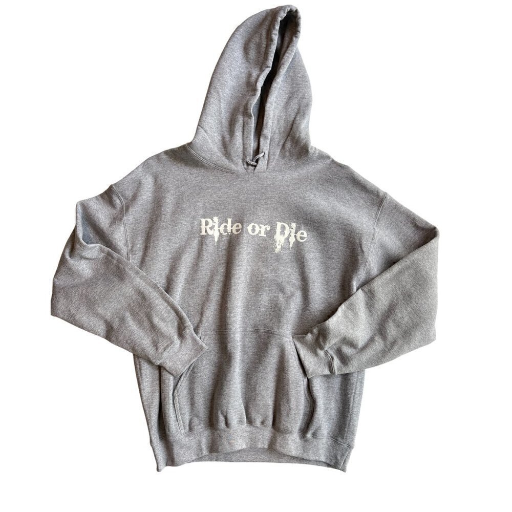 NEW Ride or Die Hooded Sweatshirt, Large